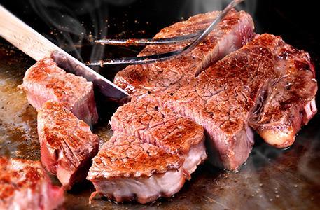 Saftiges Steak vom Wagyu Rind in der Wedl-Gourmetwelt