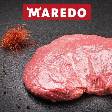 Maredo Fleisch mit Maredo Logo