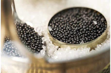 Caviar ist unverzichtbarer Bestandteil des exklusiven Sortiments