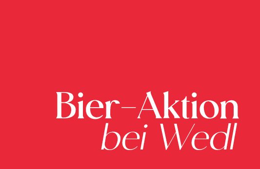 Bier-Aktion im Wedl Markt Innsbruck