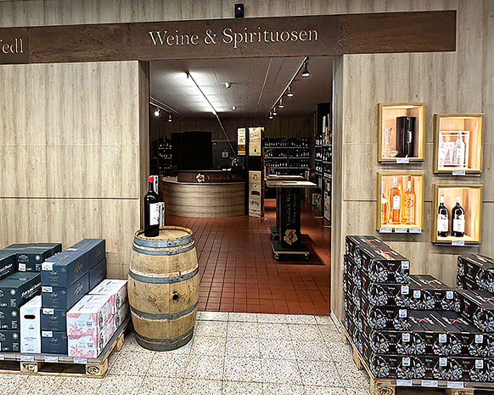 Wedl Villach Vinothek