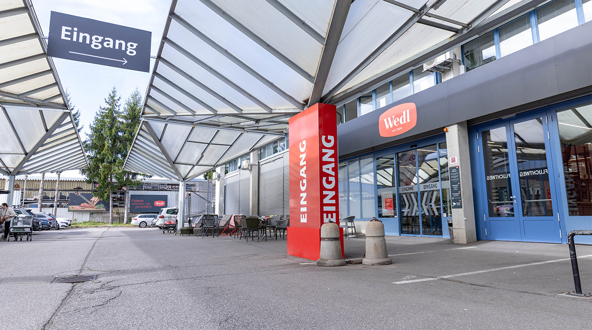 Wedl Villach Eingangsbereich