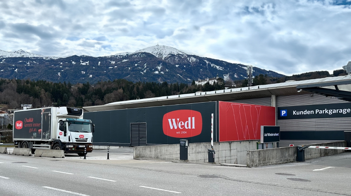 Wedl Markt Innsbruck von außen