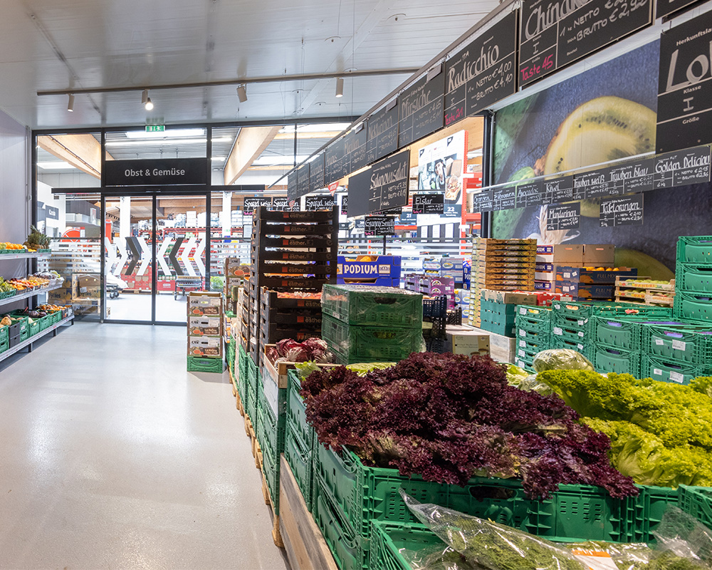 Wedl Vöcklabruck Obst und Gemüse Bereich